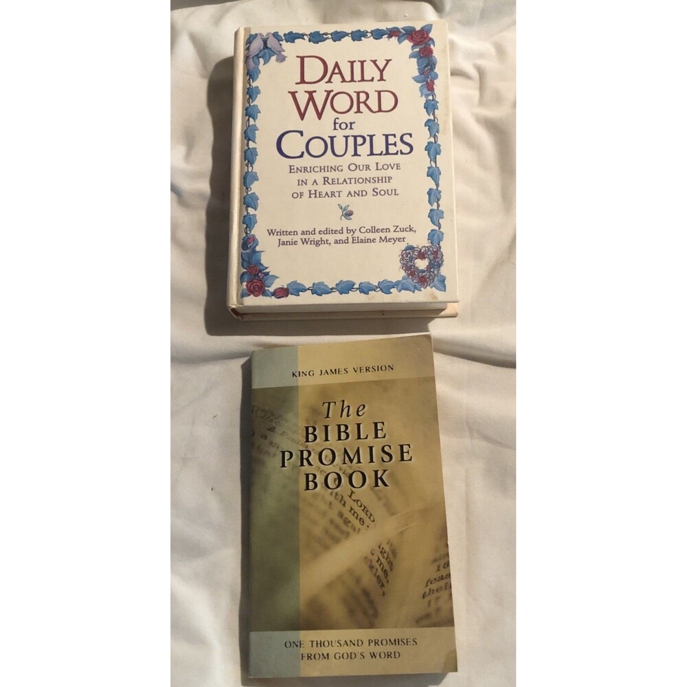 Daily Word For Couples Devotional Book For Couples & Bible Promise Book